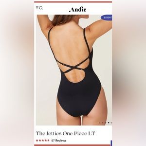 Andie Swim “Jetties” swimsuit. NWT